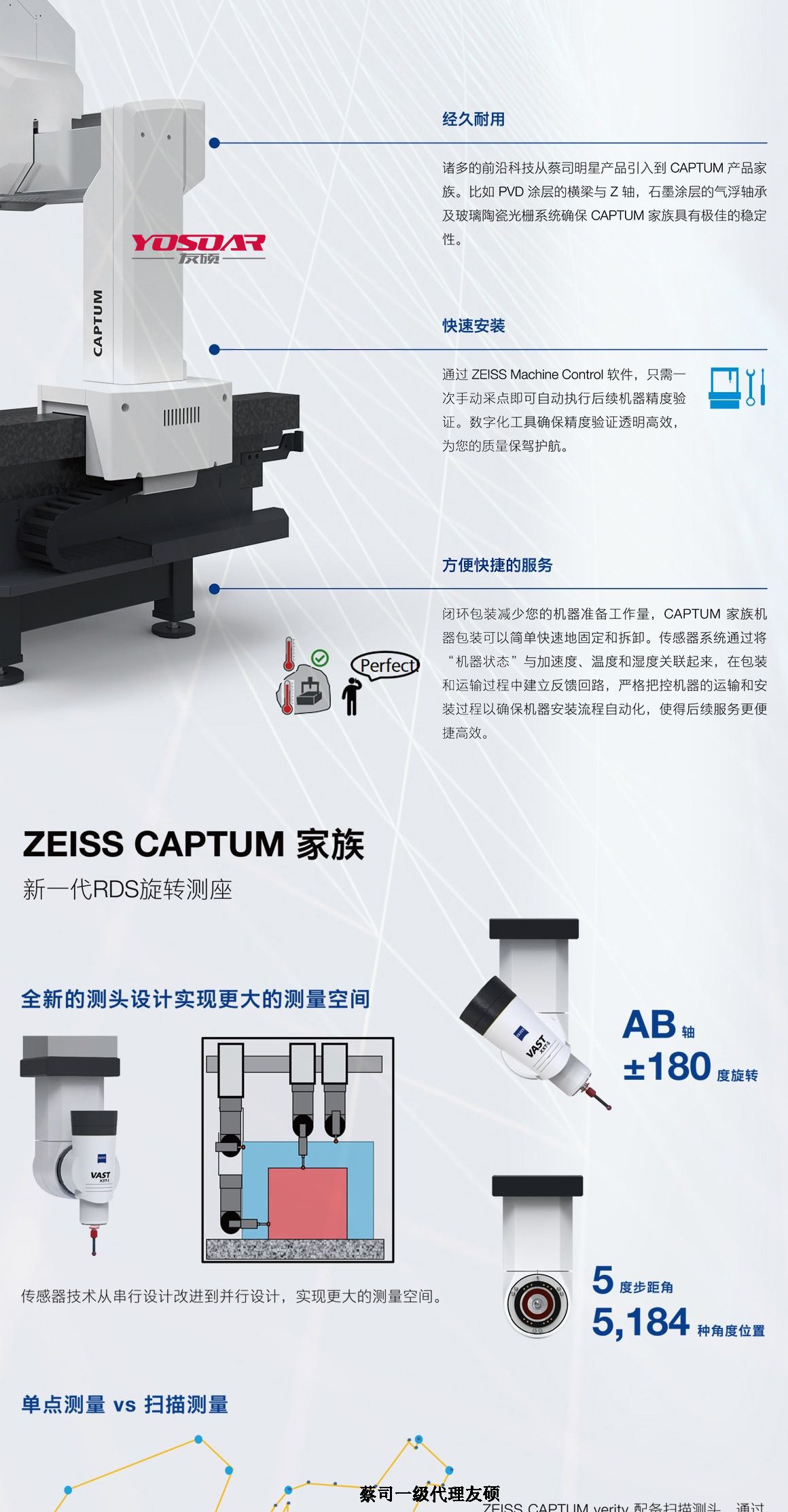 秦皇岛蔡司三坐标CAPTUM